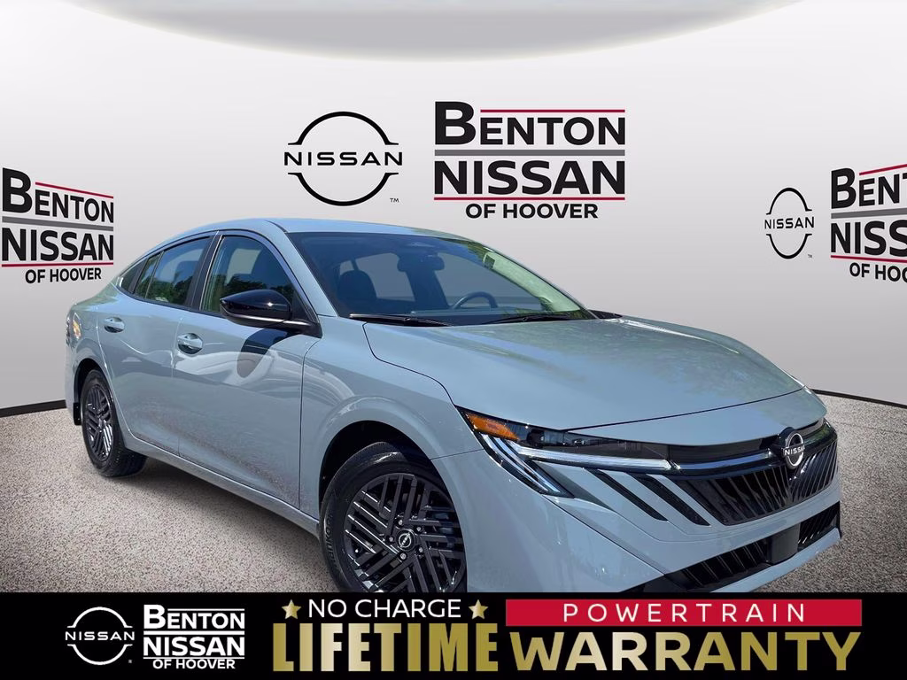2026 Atlantic Gray Metallic Nissan Sentra SV FWD Sedan