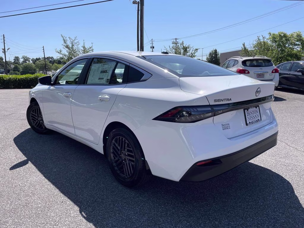 2026 Fresh Powder Nissan Sentra SV FWD Sedan