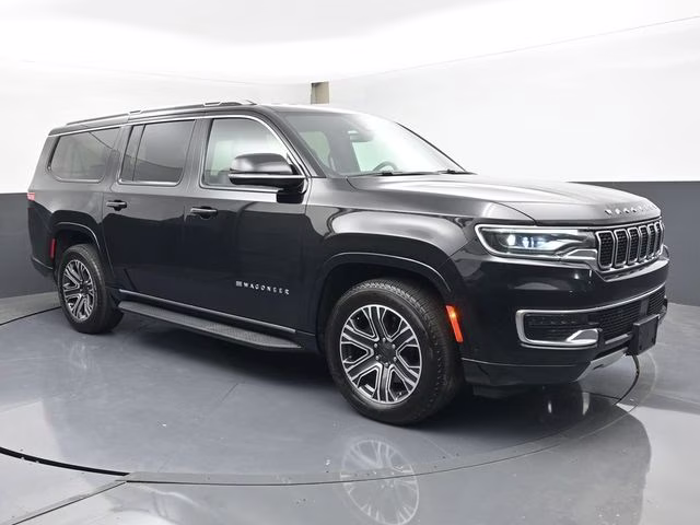 2024 Diamond Black Crystal Pearlcoat Jeep Wagoneer L Series II 4X4 SUV