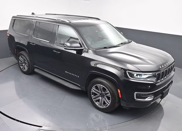 2024 Diamond Black Crystal Pearlcoat Jeep Wagoneer L Series II 4X4 SUV