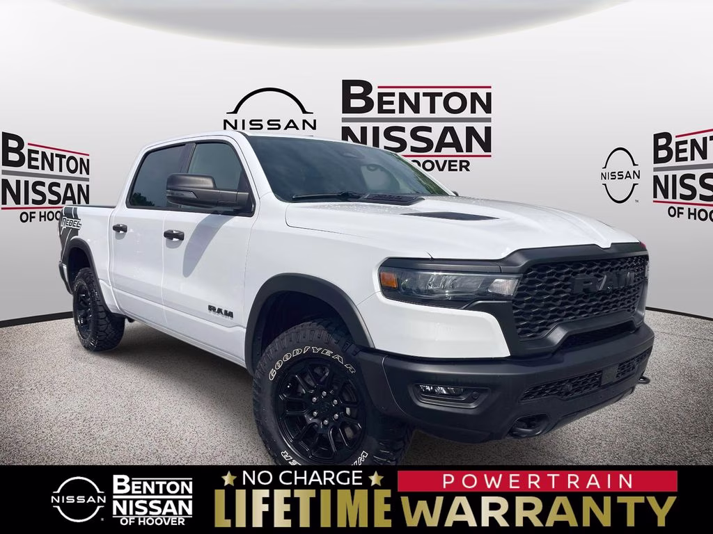 2026 Bright White Clearcoat Ram 1500 Rebel 4X4 Truck