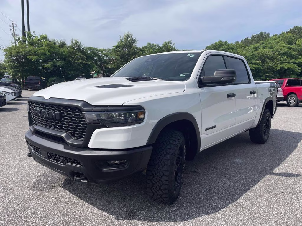 2026 Bright White Clearcoat Ram 1500 Rebel 4X4 Truck