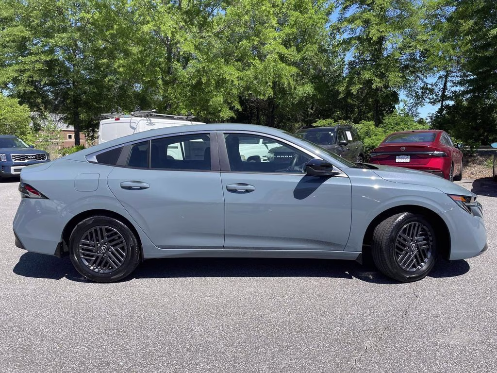 2026 Atlantic Gray Metallic Nissan Sentra SV FWD Sedan