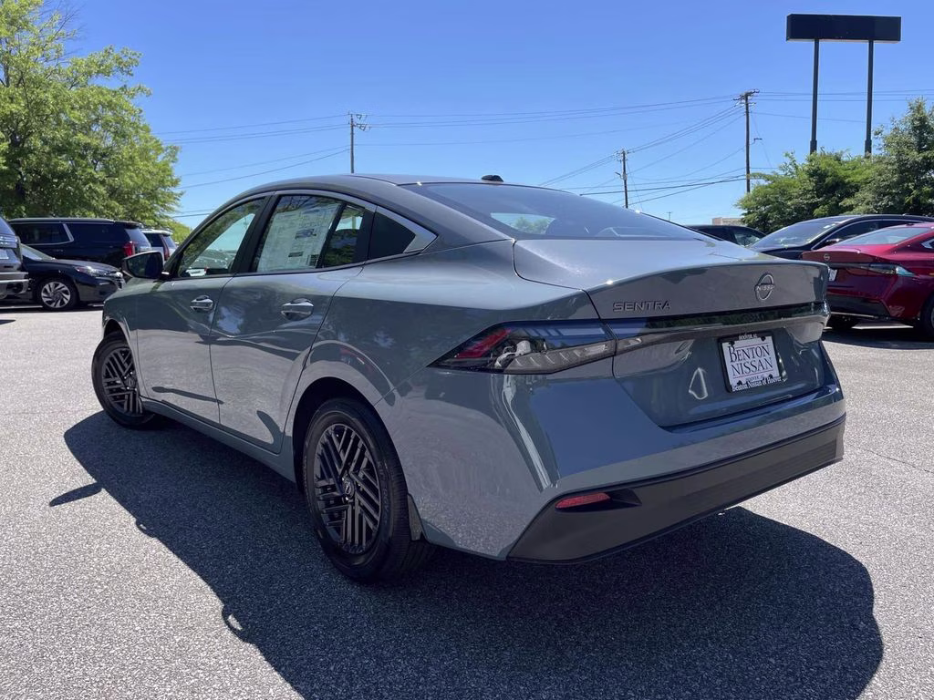2026 Atlantic Gray Metallic Nissan Sentra SV FWD Sedan