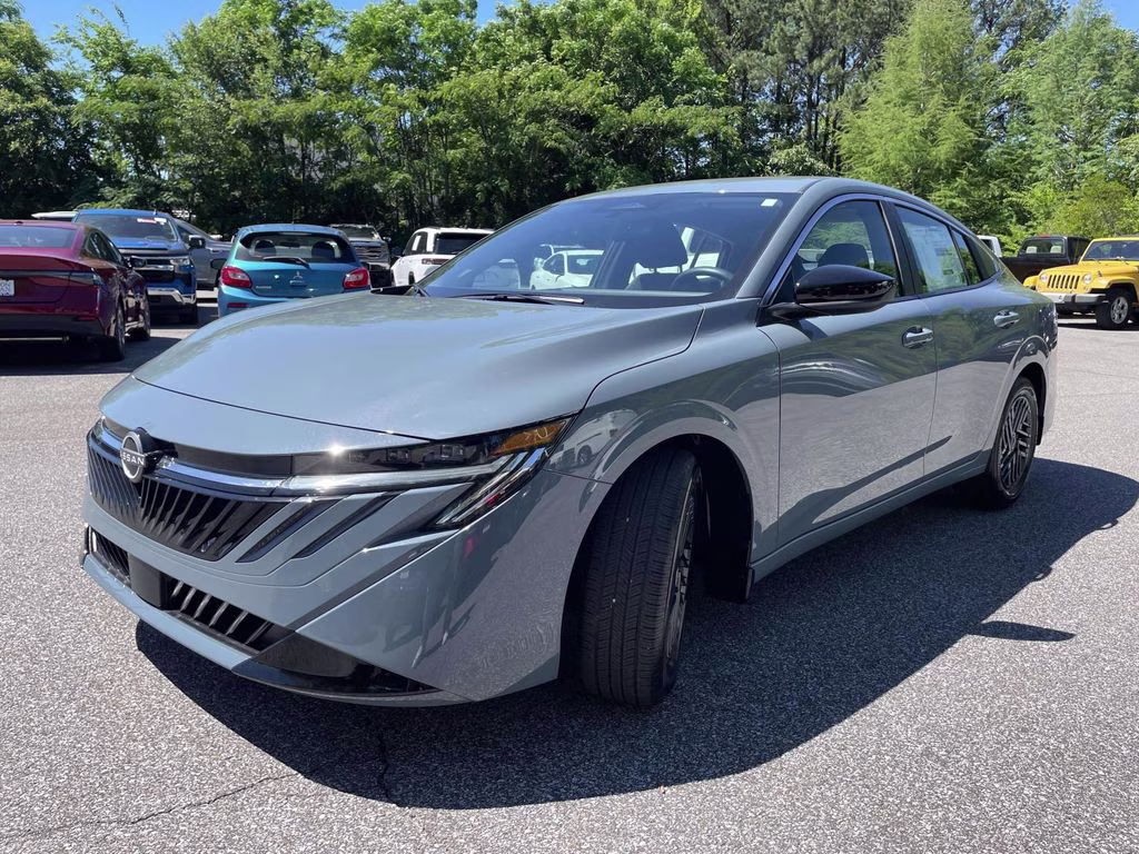 2026 Atlantic Gray Metallic Nissan Sentra SV FWD Sedan