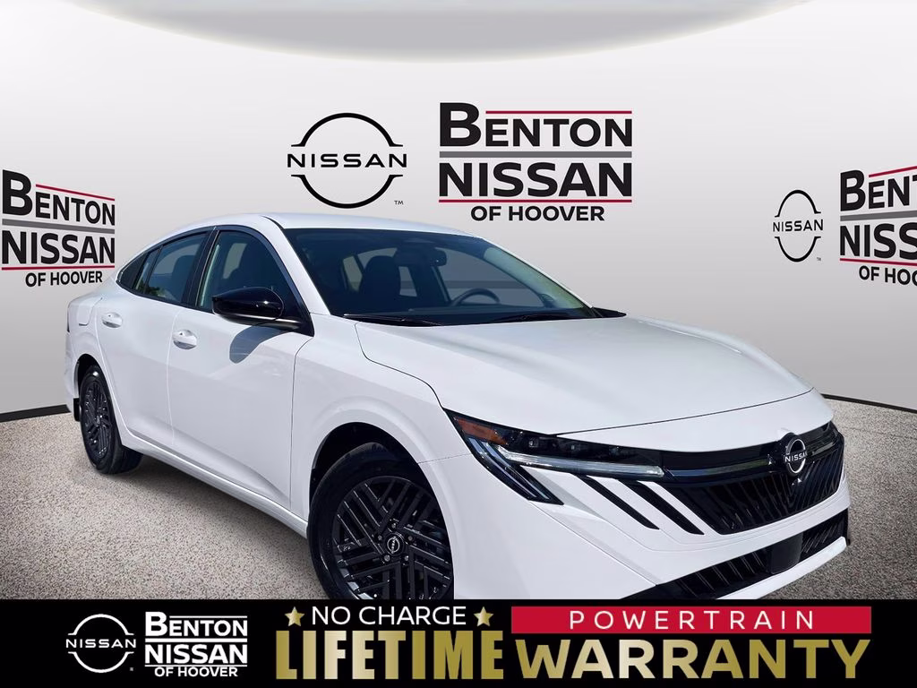 2026 Fresh Powder Nissan Sentra SV FWD Sedan
