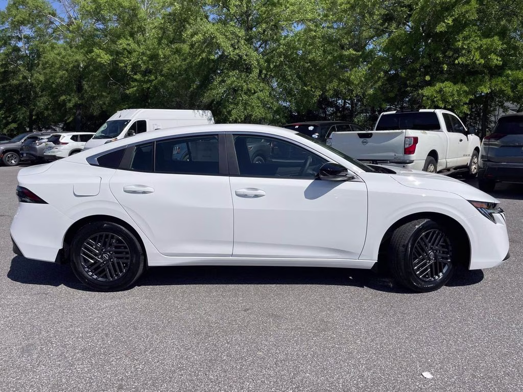 2026 Fresh Powder Nissan Sentra SV FWD Sedan