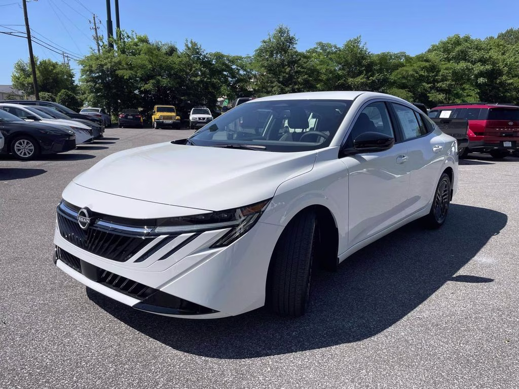 2026 Fresh Powder Nissan Sentra SV FWD Sedan