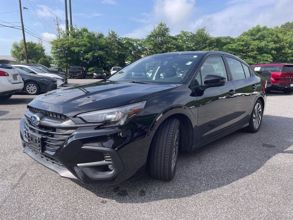 2024 Crystal Black Silica Subaru Legacy Limited AWD Sedan