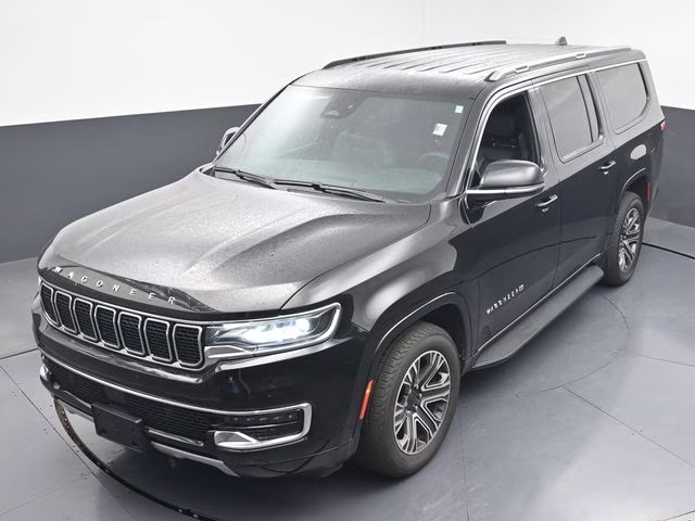 2024 Diamond Black Crystal Pearlcoat Jeep Wagoneer L Series II 4X4 SUV