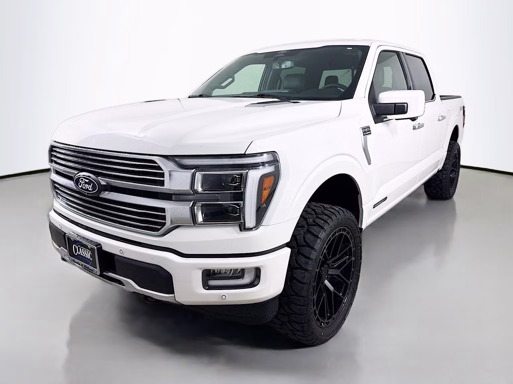 2026 White Metallic Ford F-150 Platinum 4X4 Truck
