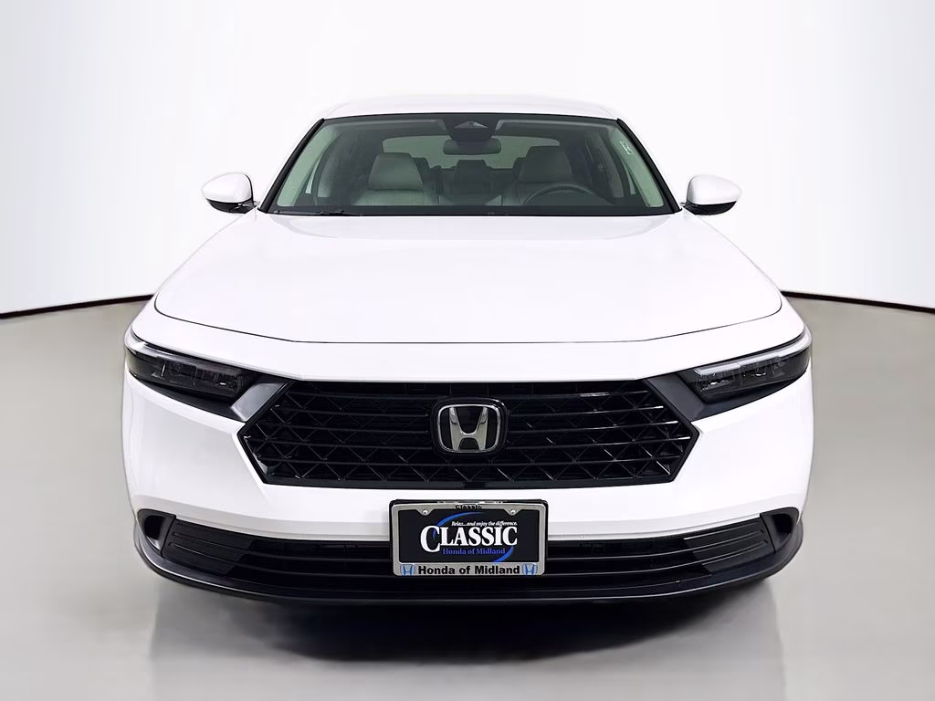 2026 Platinum White Pearl Honda Accord LX FWD Sedan