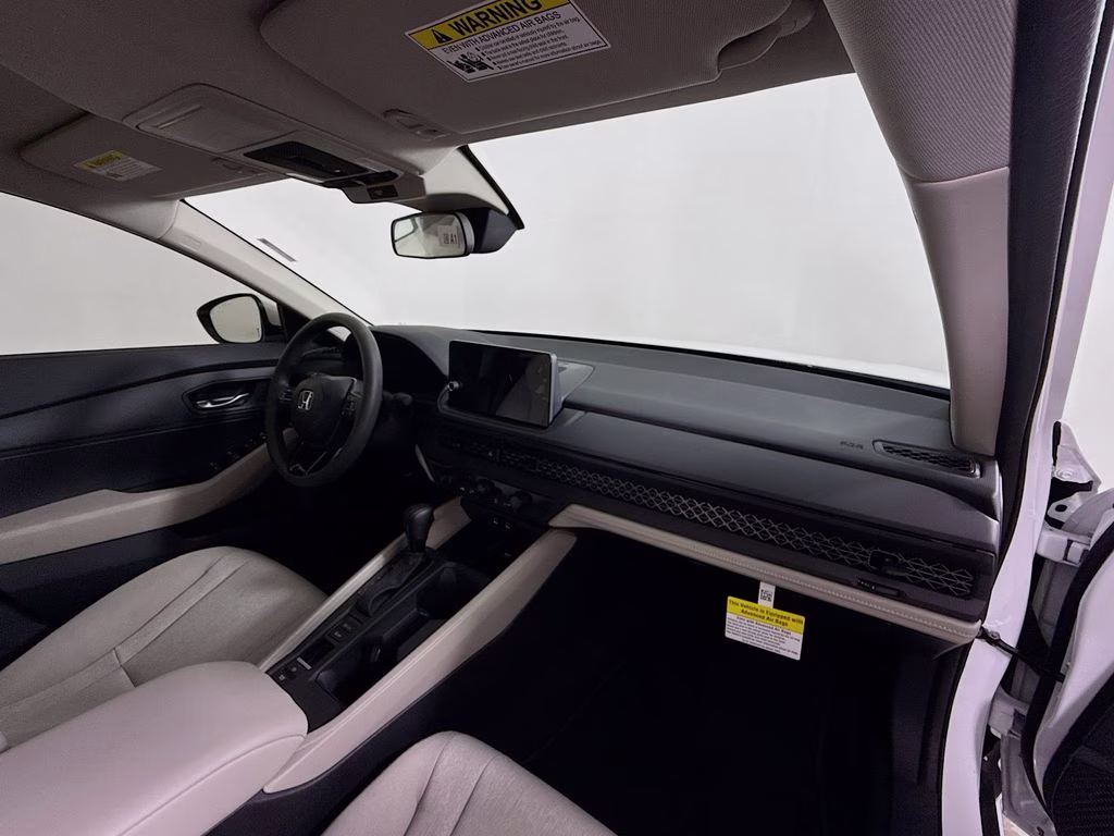2026 Platinum White Pearl Honda Accord LX FWD Sedan