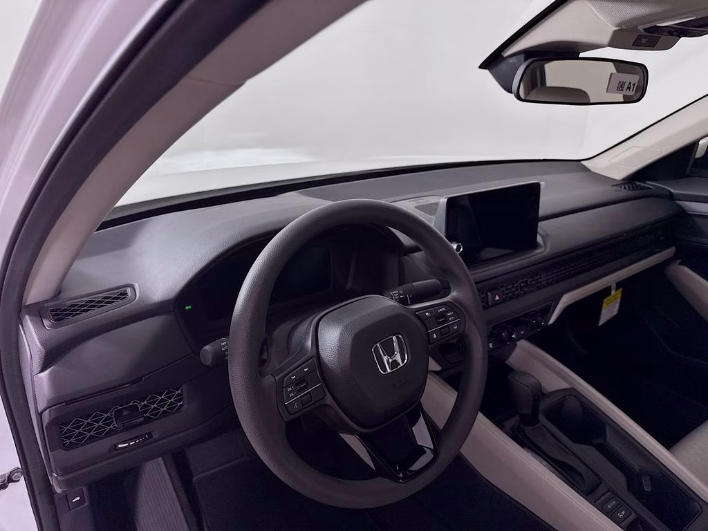 2026 Platinum White Pearl Honda Accord LX FWD Sedan