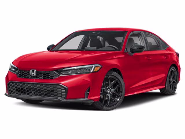 2026 Rallye Red Honda Civic Sport FWD Sedan
