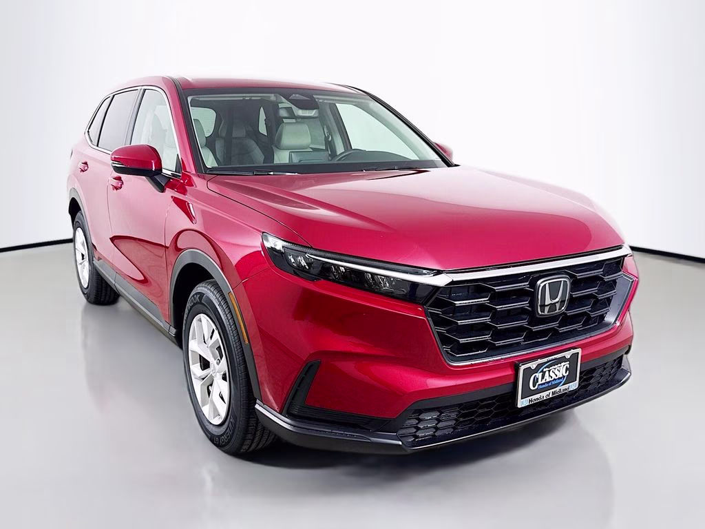 2026 Radiant Red Metallic Honda CR-V LX AWD SUV