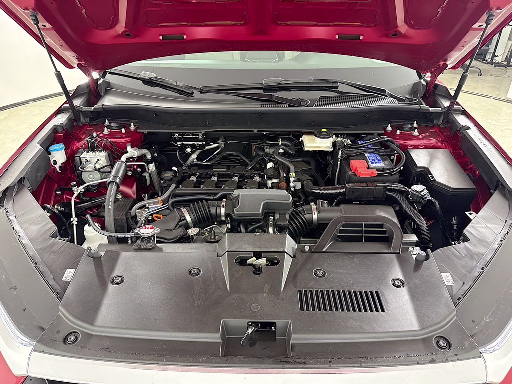 2026 Radiant Red Metallic Honda CR-V LX AWD SUV