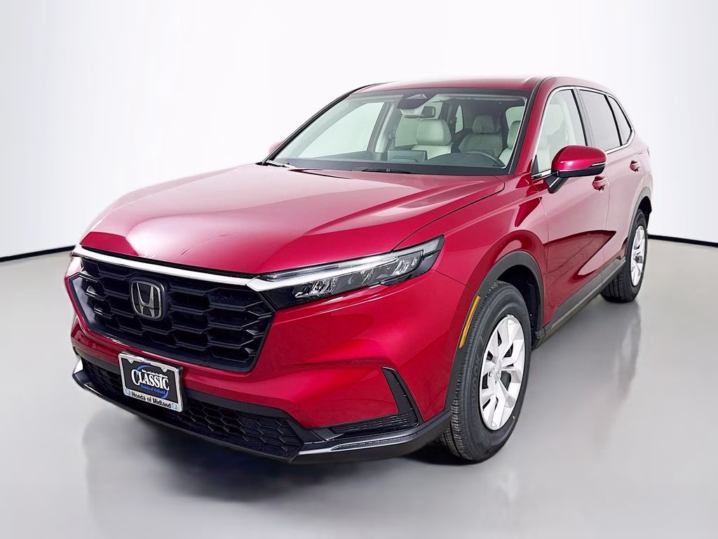 2026 Radiant Red Metallic Honda CR-V LX AWD SUV