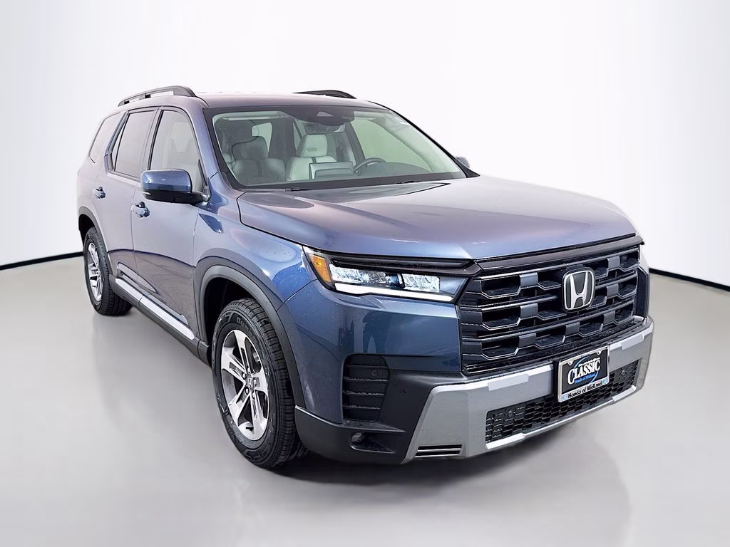 2026 Smoke Blue Pearl Honda Pilot EX-L FWD SUV