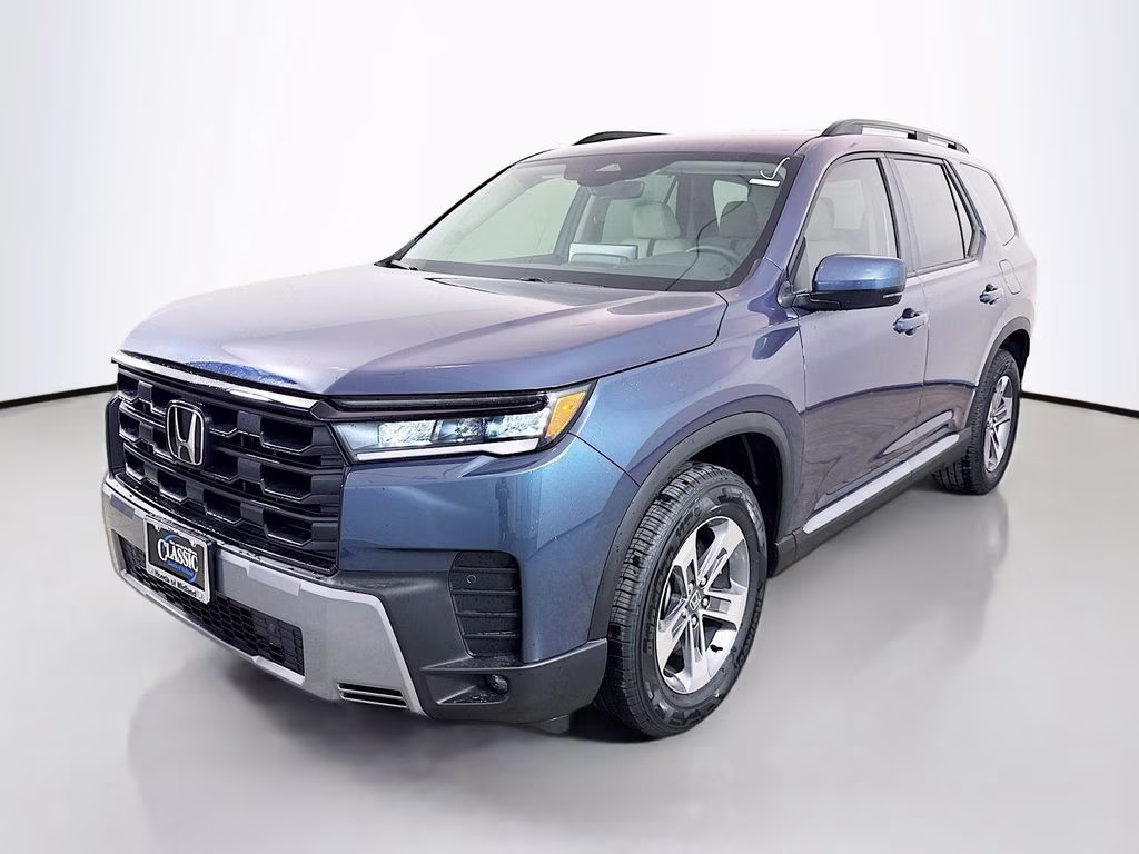 2026 Smoke Blue Pearl Honda Pilot EX-L FWD SUV