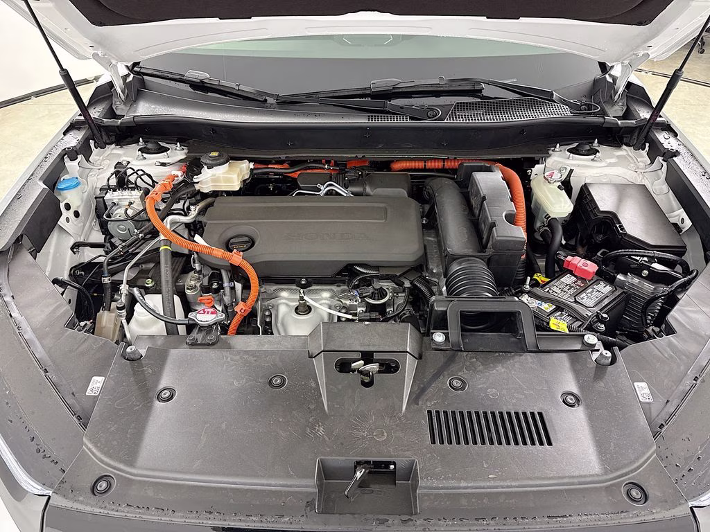 2026 Platinum White Pearl Honda CR-V Hybrid Sport FWD SUV