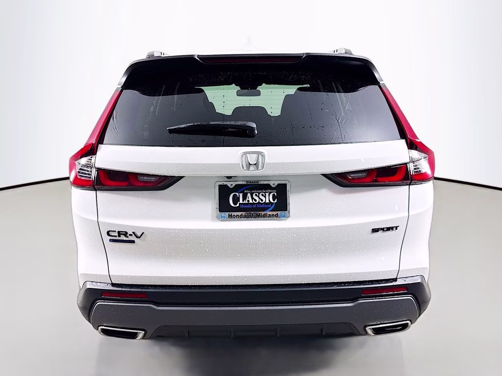 2026 Platinum White Pearl Honda CR-V Hybrid Sport FWD SUV