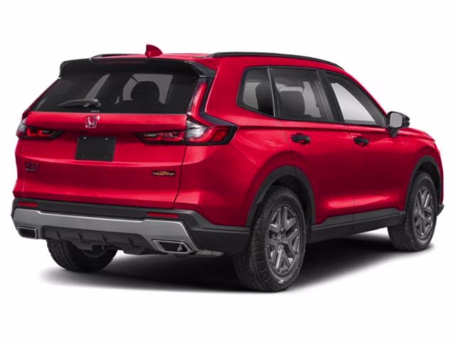 2026 Radiant Red Metallic Honda CR-V Hybrid TrailSport AWD SUV