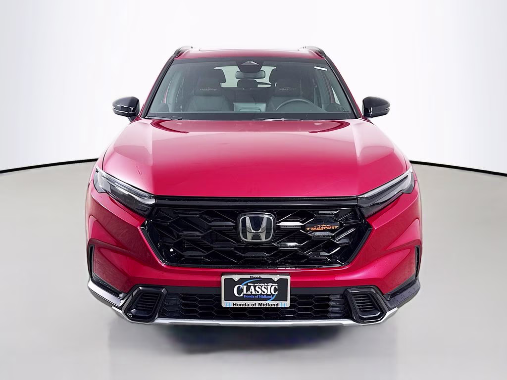 2026 Radiant Red Metallic Honda CR-V Hybrid TrailSport AWD SUV