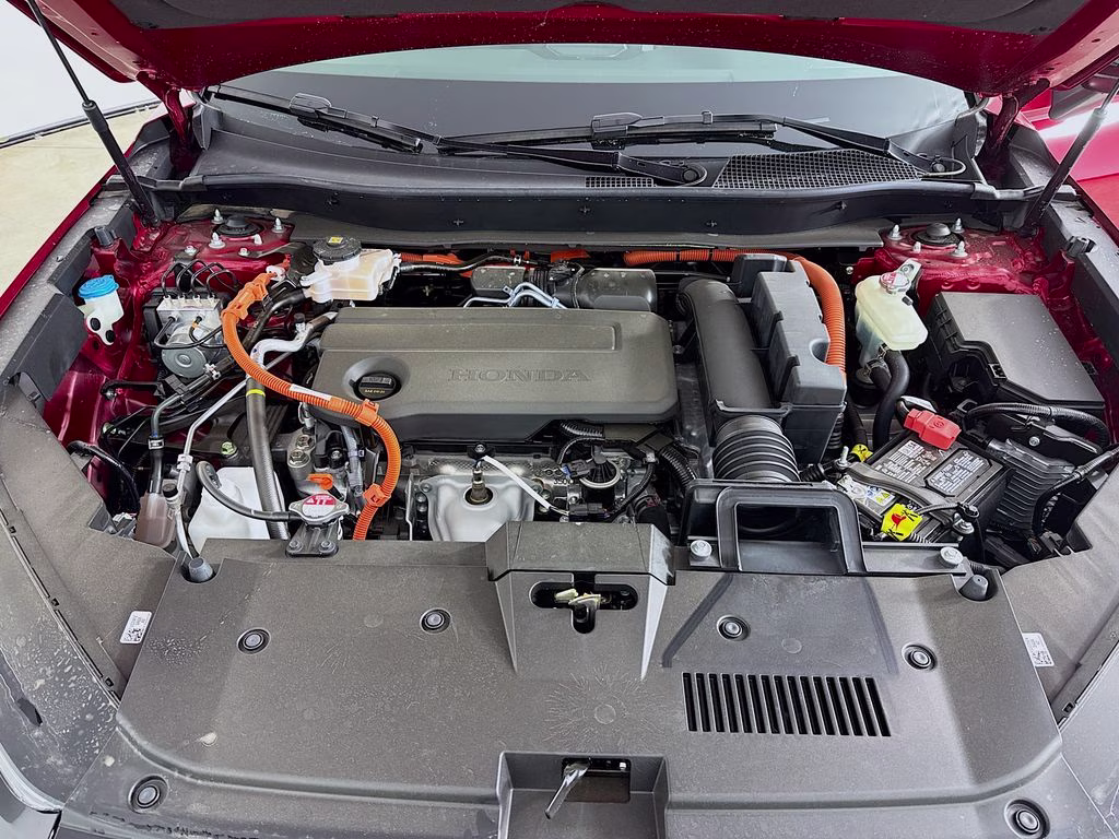 2026 Radiant Red Metallic Honda CR-V Hybrid TrailSport AWD SUV