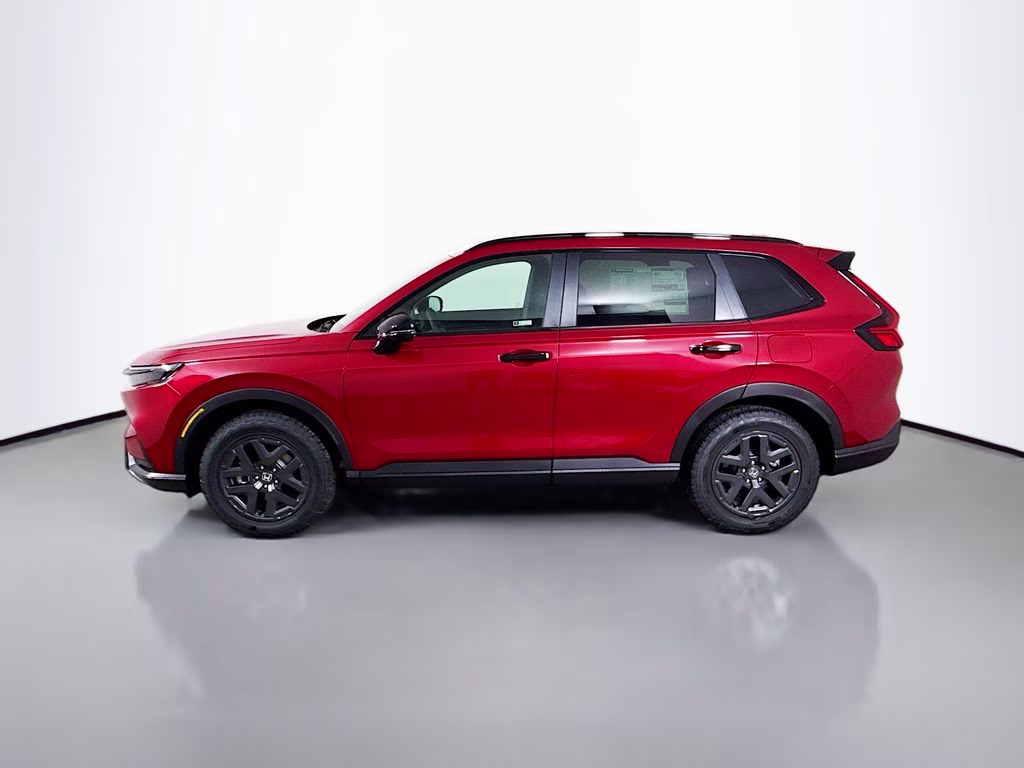 2026 Radiant Red Metallic Honda CR-V Hybrid TrailSport AWD SUV