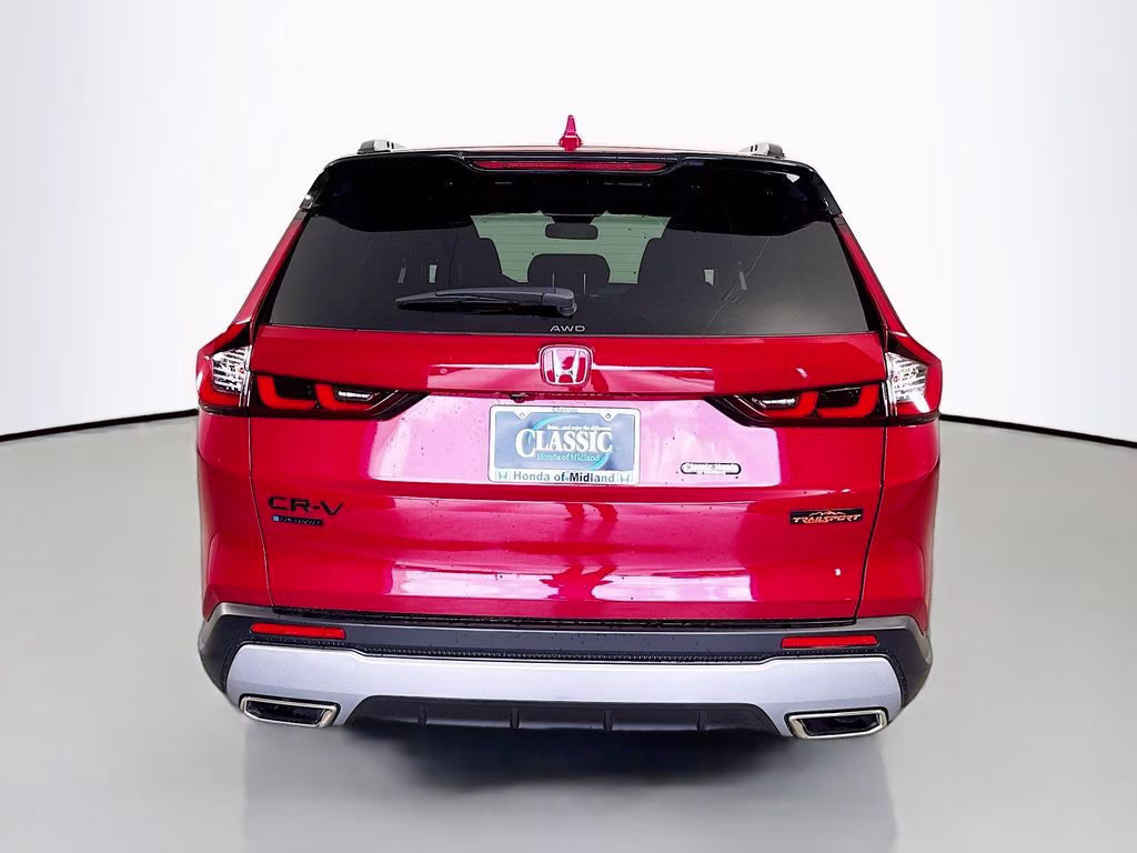 2026 Radiant Red Metallic Honda CR-V Hybrid TrailSport AWD SUV