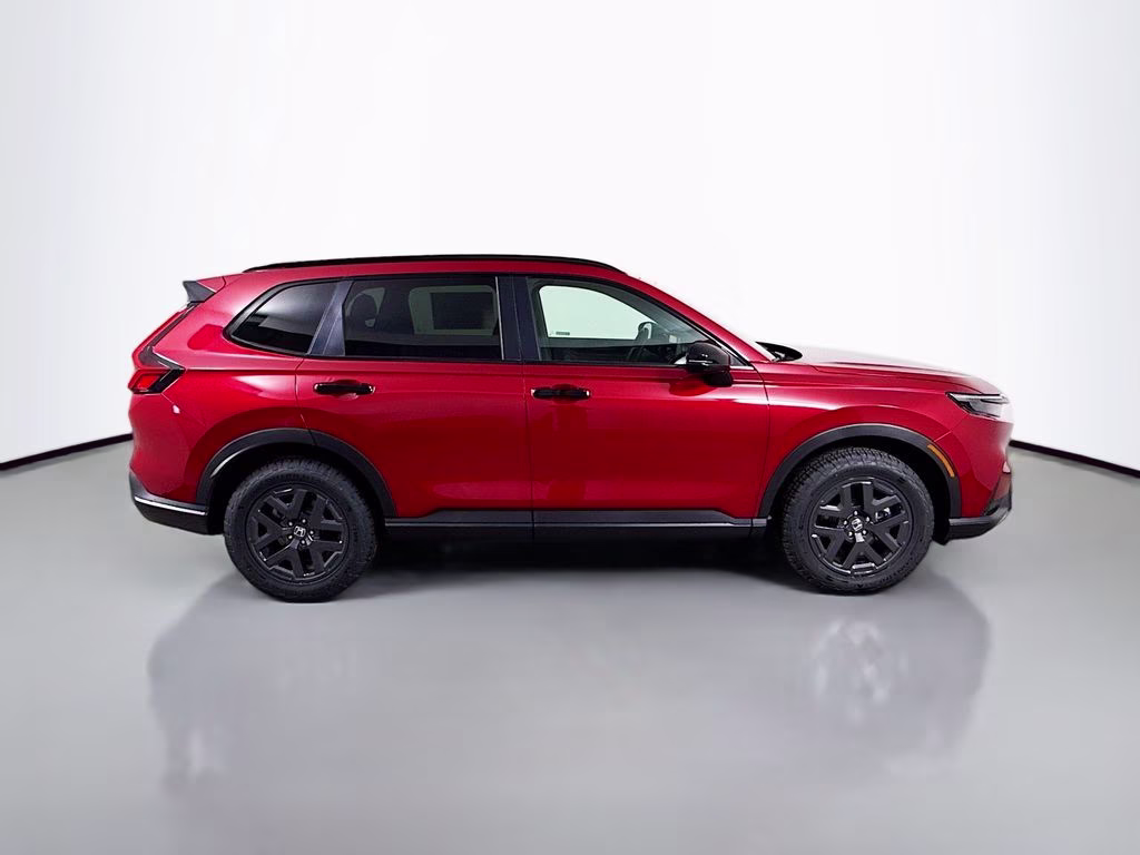 2026 Radiant Red Metallic Honda CR-V Hybrid TrailSport AWD SUV