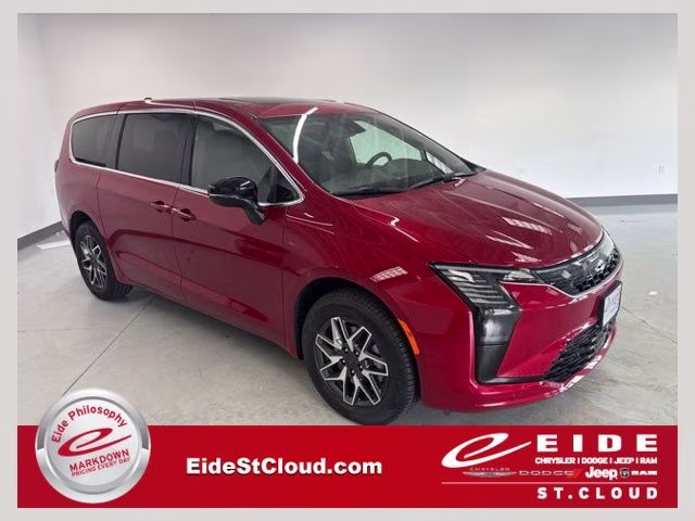 2027 Red Hot Pearlcoat Chrysler Pacifica Limited AWD Van