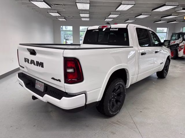 2026 Bright White Clearcoat Ram 1500 Big Horn Night Edition 4X4 Truck