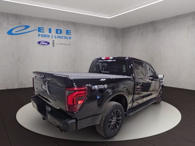 2024 Agate Black Metallic Ford F-150 Lariat 4X4 Truck