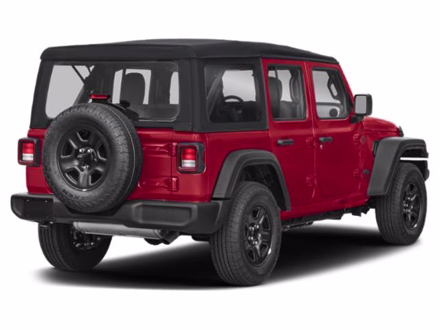 2026 Firecracker Red Clearcoat Jeep Wrangler 4-Door Willys 4X4 SUV