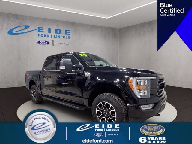 2023 Agate Black Metallic Ford F-150 XLT 4X4 Truck
