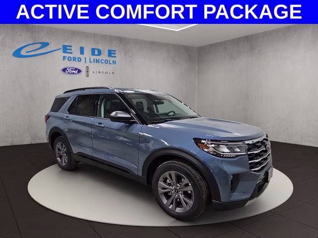 2026 Vapor Blue Metallic Ford Explorer Active 4X4 SUV