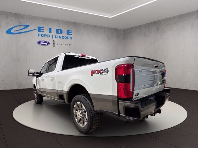 2026 Star White Metallic Tri-Coat Ford Super Duty F-350 SRW King Ranch 4X4 Truck