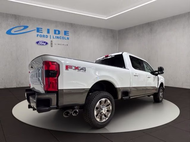 2026 Star White Metallic Tri-Coat Ford Super Duty F-350 SRW King Ranch 4X4 Truck