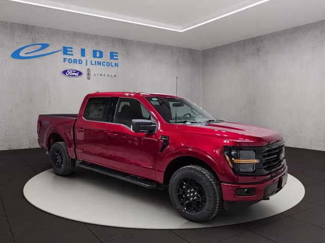 2026 Ruby Red Metallic Tinted Clearcoat Ford F-150 XLT Black Appearance 4X4 Truck