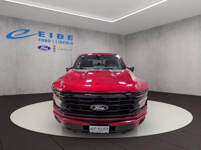 2026 Ruby Red Metallic Tinted Clearcoat Ford F-150 XLT Black Appearance 4X4 Truck