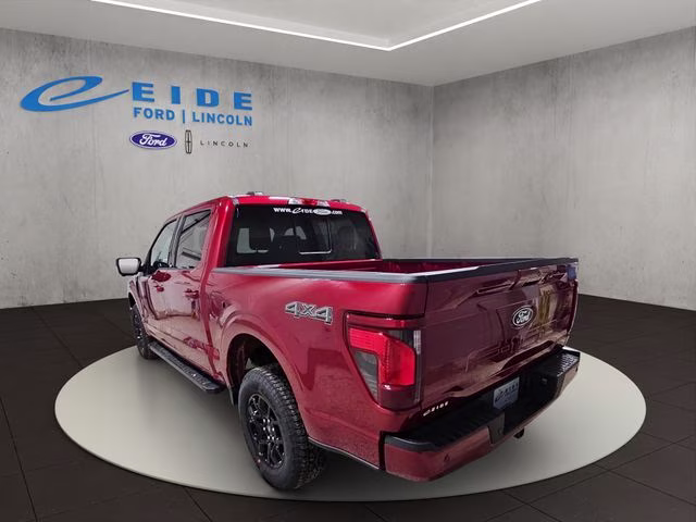 2026 Ruby Red Metallic Tinted Clearcoat Ford F-150 XLT Black Appearance 4X4 Truck