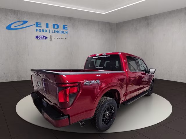 2026 Ruby Red Metallic Tinted Clearcoat Ford F-150 XLT Black Appearance 4X4 Truck