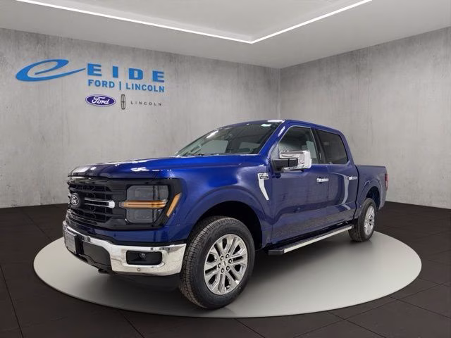2026 Argon Blue Metallic Ford F-150 XLT Chrome 4X4 Truck