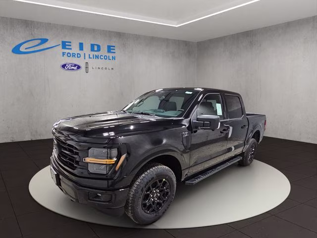 2026 Agate Black Metallic Ford F-150 XLT Black Appearance 4X4 Truck