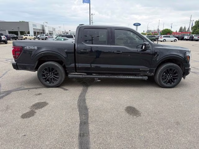 2024 Agate Black Metallic Ford F-150 Lariat 4X4 Truck