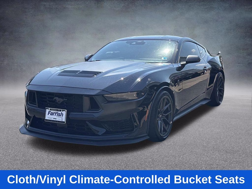 2024 Shadow Black Ford Mustang Dark Horse RWD Coupe