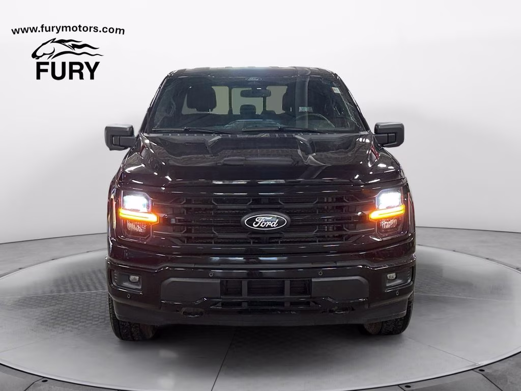 2025 Black Ford F-150 XLT FX4 w/Black Appearance Pkg 4X4 Truck