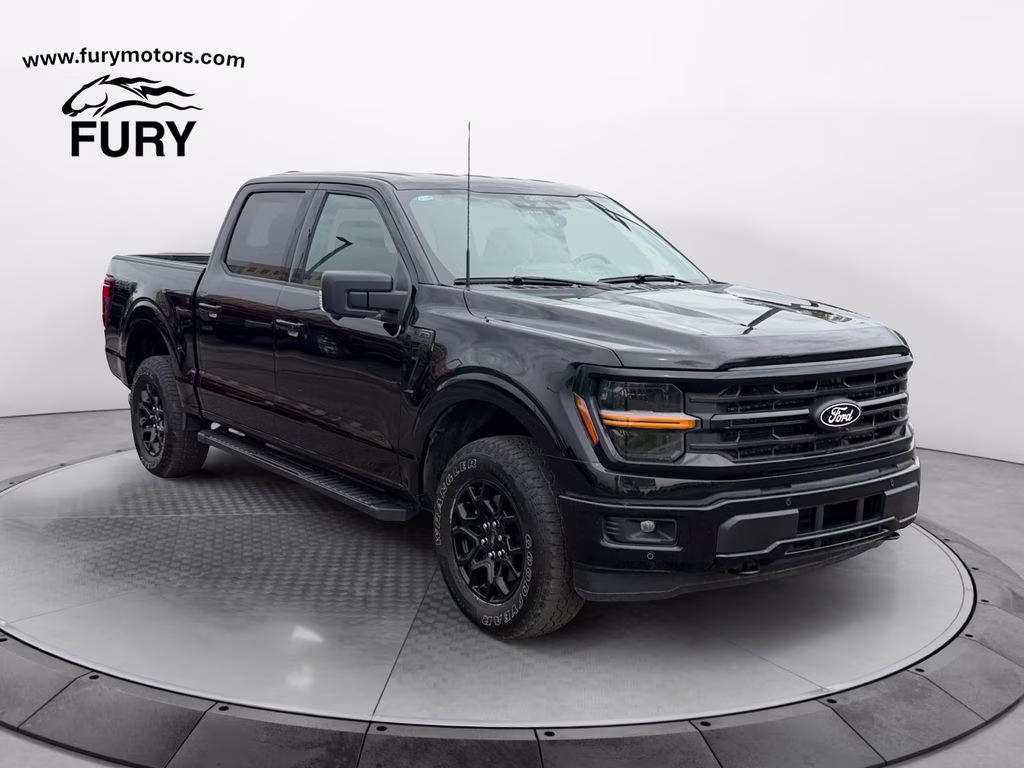 2025 Black Ford F-150 XLT w/Black Sport Appearance & Tow Haul Pkg 4X4 Truck